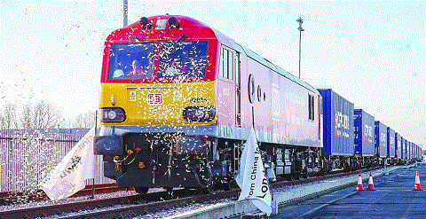 中欧班列铁路今年1月开行数量比去年增长了11%